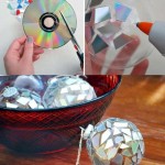 DIY Ornaments From Old CD’s