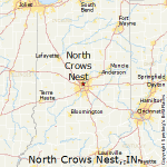 north crows nest map indiana