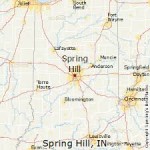 spring hill indiana map