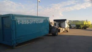 greenway dumpster at indianapolis airport