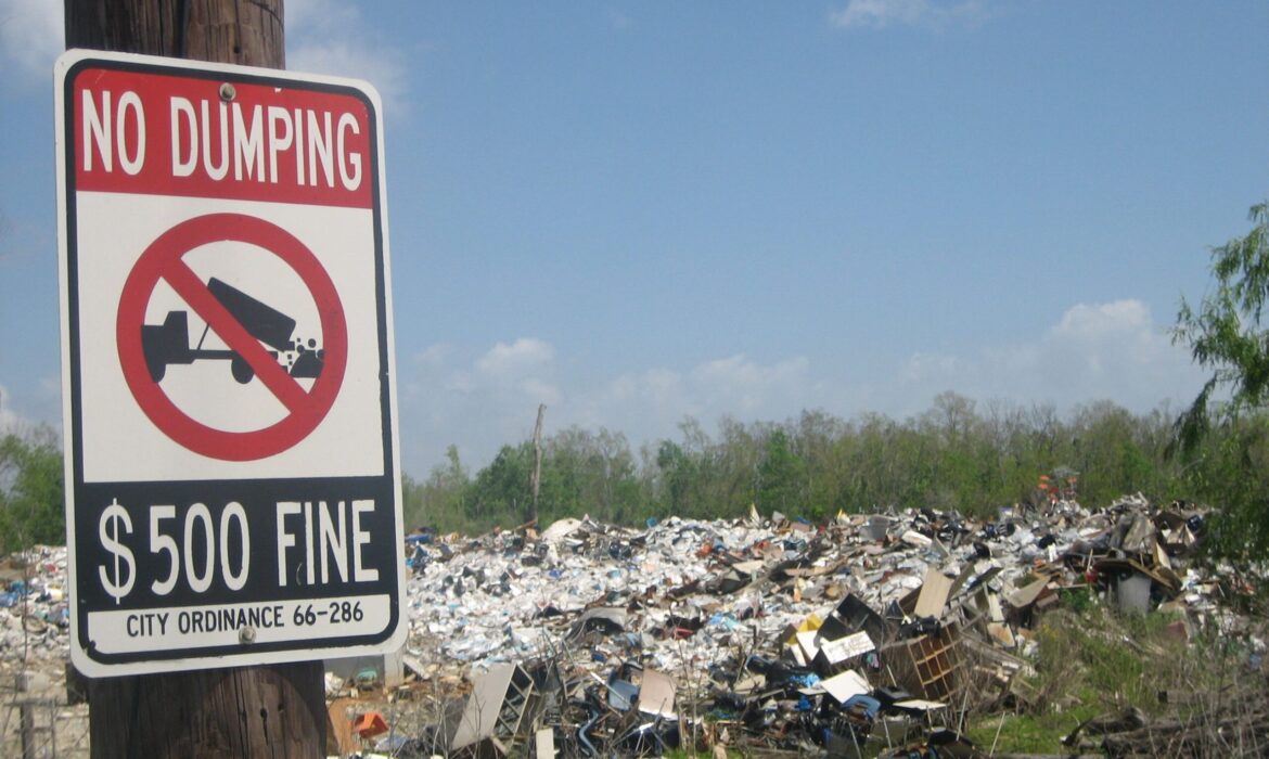 A dump yard managed by Greenway.
