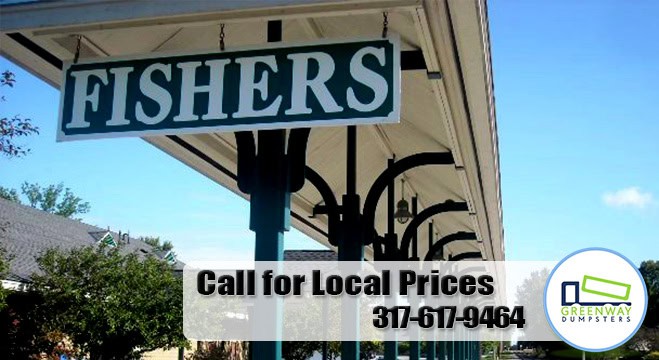 A view of the Fishers bus station.