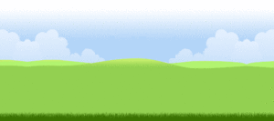 A background image of green grass used as a filler