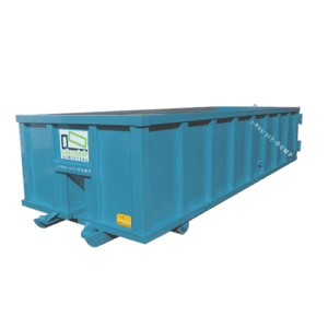A 20-yard dumpster from Greenway Dumpster Rentals.